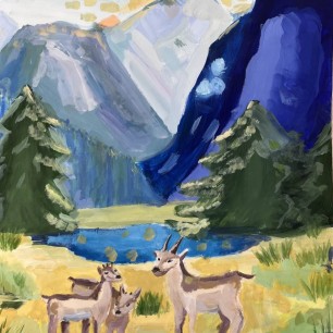 Козлики в горах