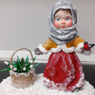 "Девочка с подснежниками"