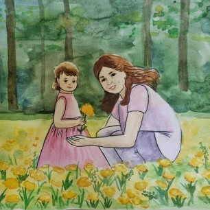 Мамин цветочек