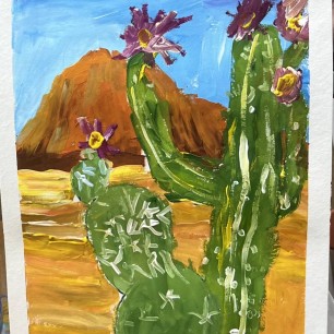 Пустыня кактусов