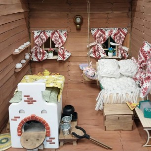 Макет "Русская изба"