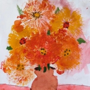 Букет для мамы