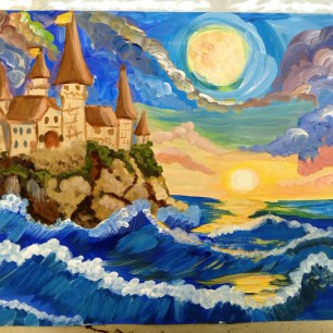 Замок у моря