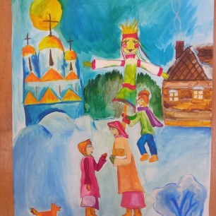 Масленица на Руси