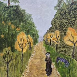 "Осенний день.Сокольники"  Исаак Левитан