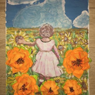 Подсолнухи