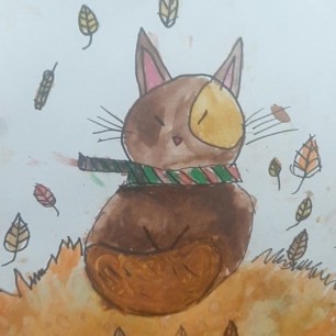 "Осенний кот"