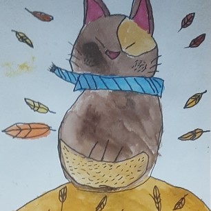 "Осенний кот"
