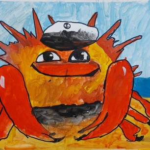 "На морском песочке"