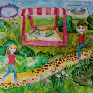 Прогулка в парке
