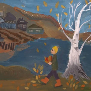 Прогулка у реки.