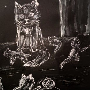Семья кошечек
