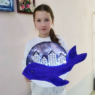 Ночник "Чудо-кит"