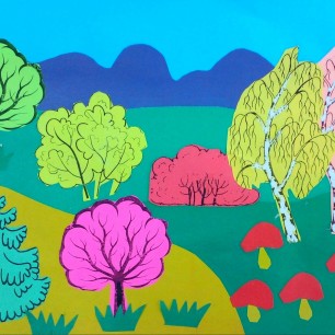 Осенний лес.
