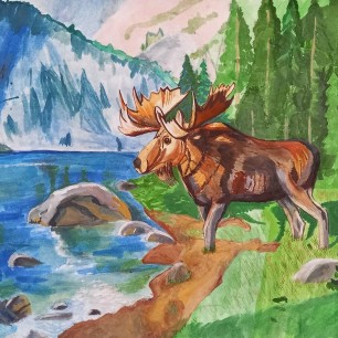 "У водопоя"