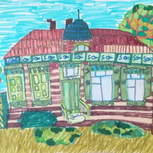 Домик в частном секторе. Омск