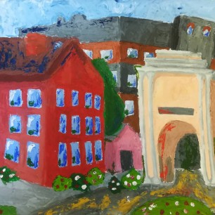 Улочки не шумные - улочки старинные. Омск