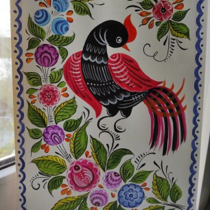 Городецкая роспись