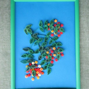 Осенняя рябинка