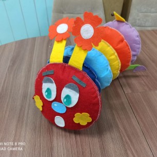 Веселая гусеница