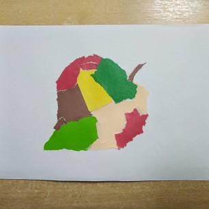 Осенний берёзовый лист