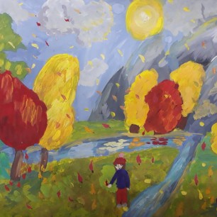 "На прогулке"