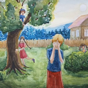 Прятки в деревне