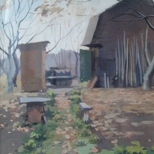 осень в саду
