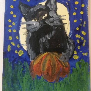 Чёрный кот