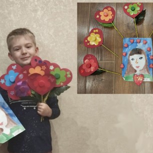 Букет для мамочки