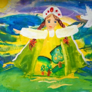 Красавица Русская осень