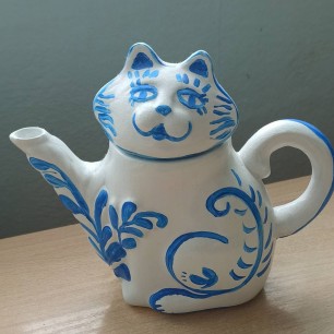 Гжельская кошечка