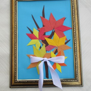 Осенние листья.