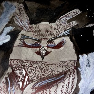 Дедушка филин