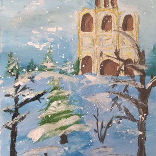 Зимний день