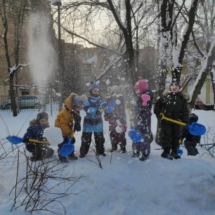 Снежный салют