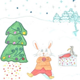 И у зайки Новый год!