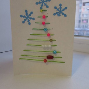 Новогодняя открытка.