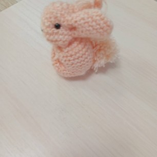 Новогоднее украшение "Зайка"