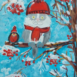 И коты ждут Новый Год!