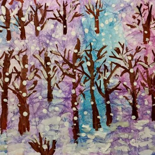 "Зимний лес"