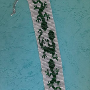 Браслет "Ящерки"