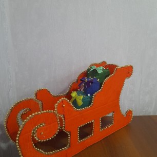 Волшебные сани  Деда Мороза