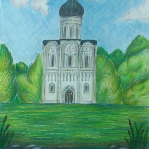 Белокаменная церковь