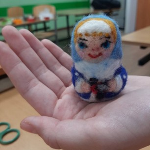 Матрёшка зимняя