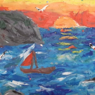 "Морской закат"