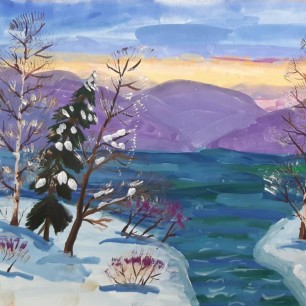 "Зима в северном краю"