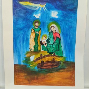 "Мария с младенцем Иисусом"
