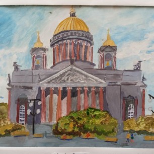" Санкт-Петербург. Исаакиевский собор."