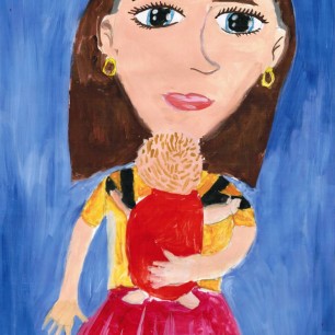 Молодая мамочка